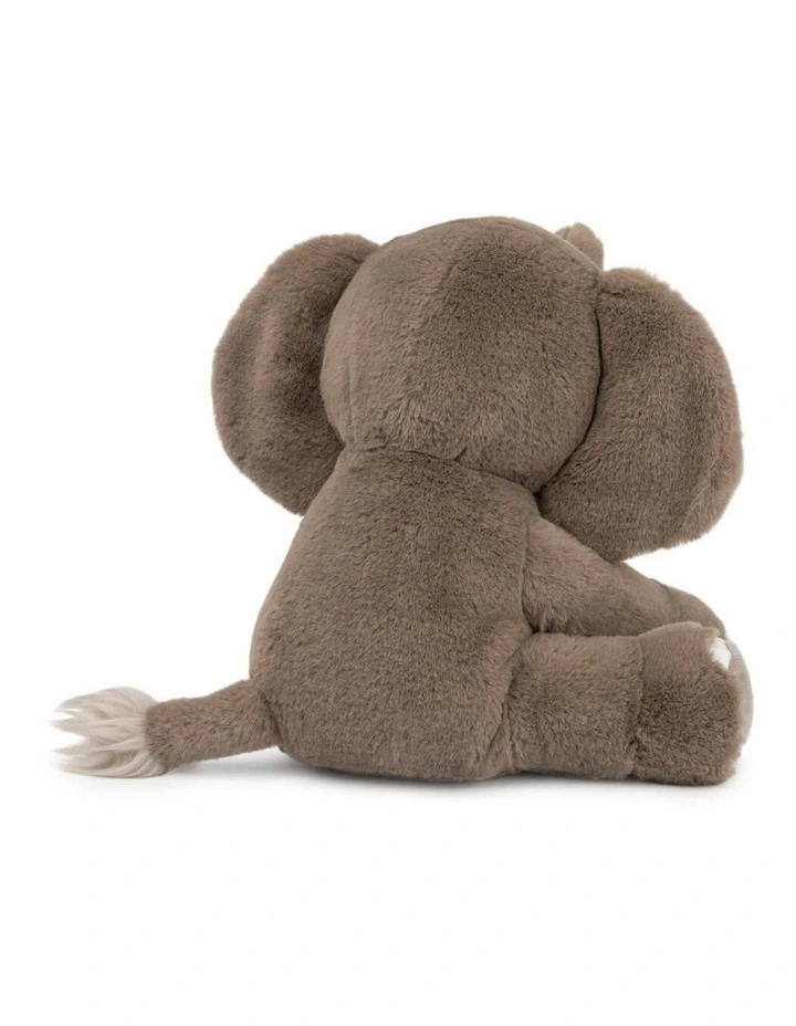 Elephant Plush Chai, Kids Soft Toy, Grey, 25cm (Height), Suitable For Ages 1 image 5