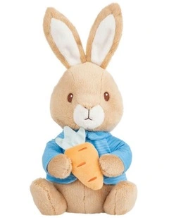 Peter Rabbit Holding Carrot Soft Toy Plush