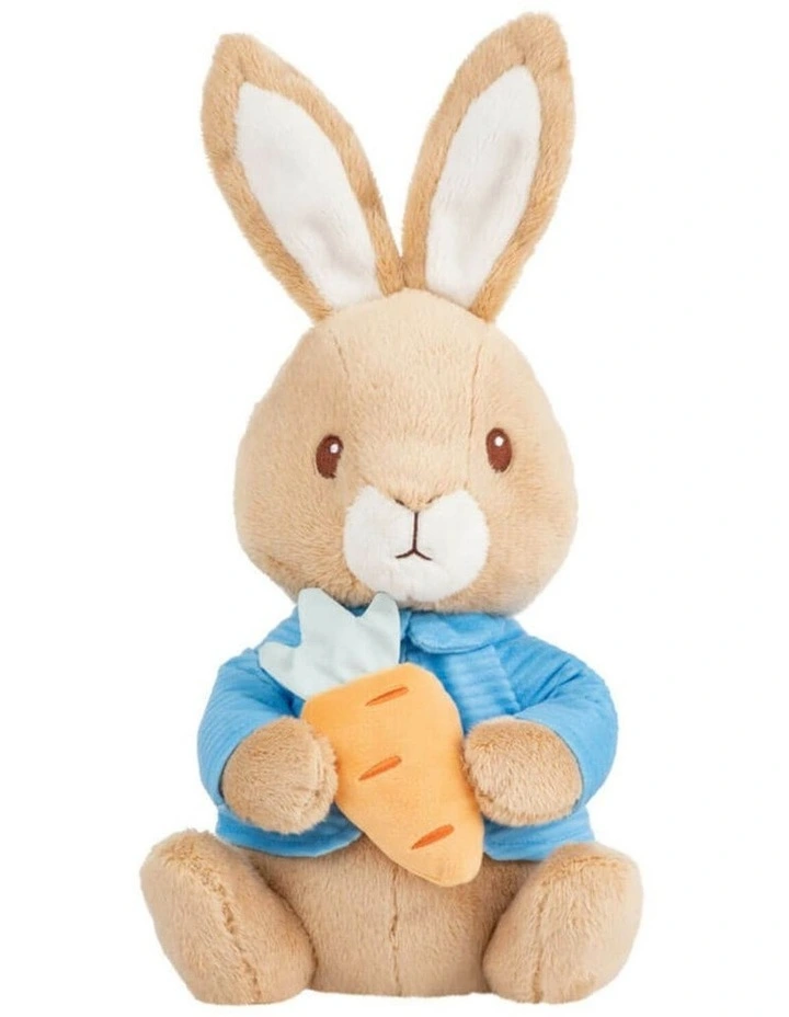 Peter Rabbit Holding Carrot Soft Toy Plush image 1
