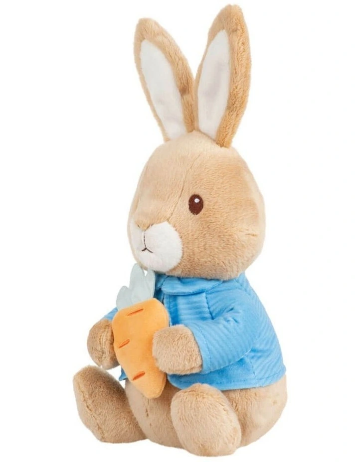 Peter Rabbit Holding Carrot Soft Toy Plush image 2