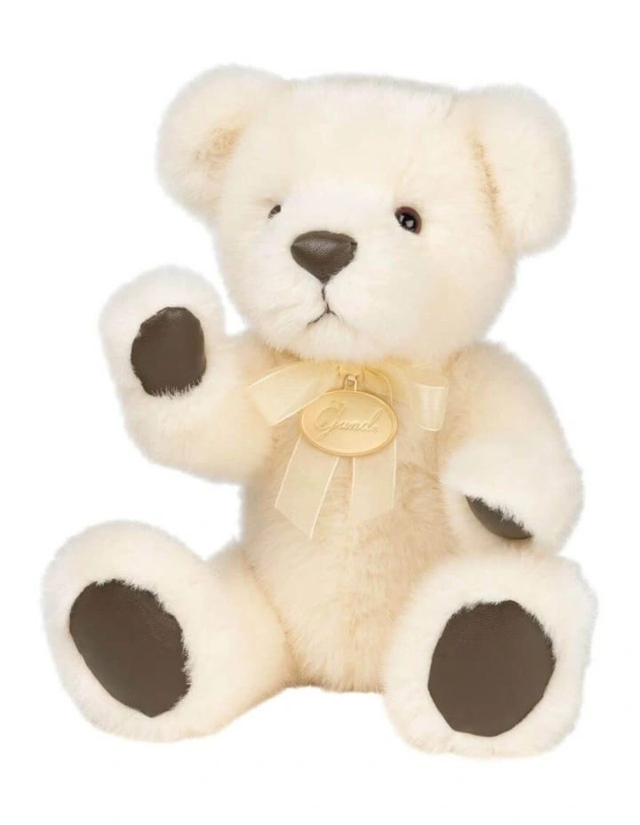 Bear 125th Anniversary, Benedict Faux Mohair, Limited Edition Plush, White, 26cm H image 3