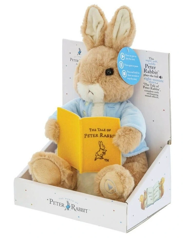 Storytime - Peter Rabbit Talking Plush, Multicolour, 29cm image 3