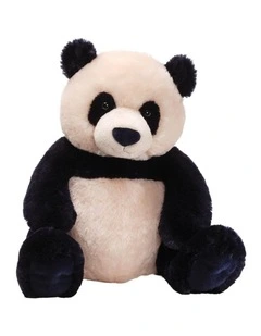 Panda Bear Zi-Bo, Plush, Bear, Navy and Cream, 43cm H