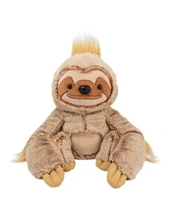 GUND - Sloth Plush Augie, Kids Soft Toy, Tan, 25cm H, 1 year