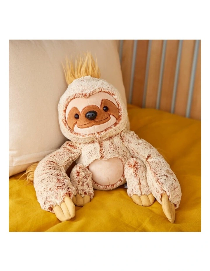 GUND - Sloth Plush Augie, Kids Soft Toy, Tan, 25cm H, 1 year  image 6