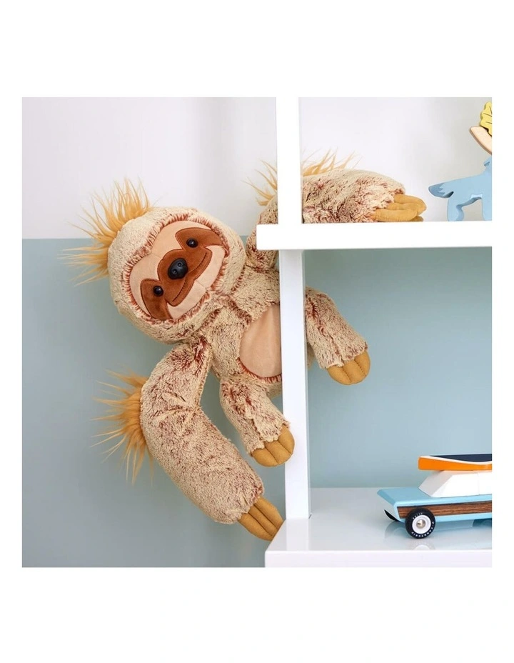 GUND - Sloth Plush Augie, Kids Soft Toy, Tan, 25cm H, 1 year  image 7