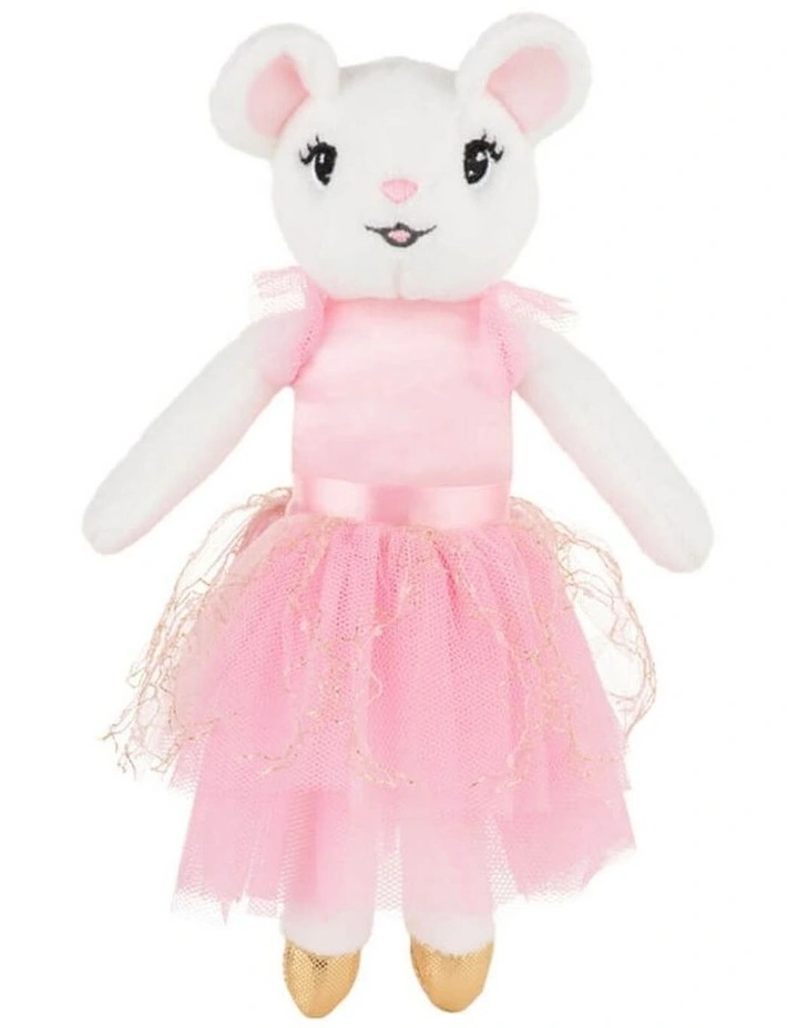 Claris the Chicest Mouse in Paris - Parfait Pink, Soft Toy, Plush 20cm (height) image 2
