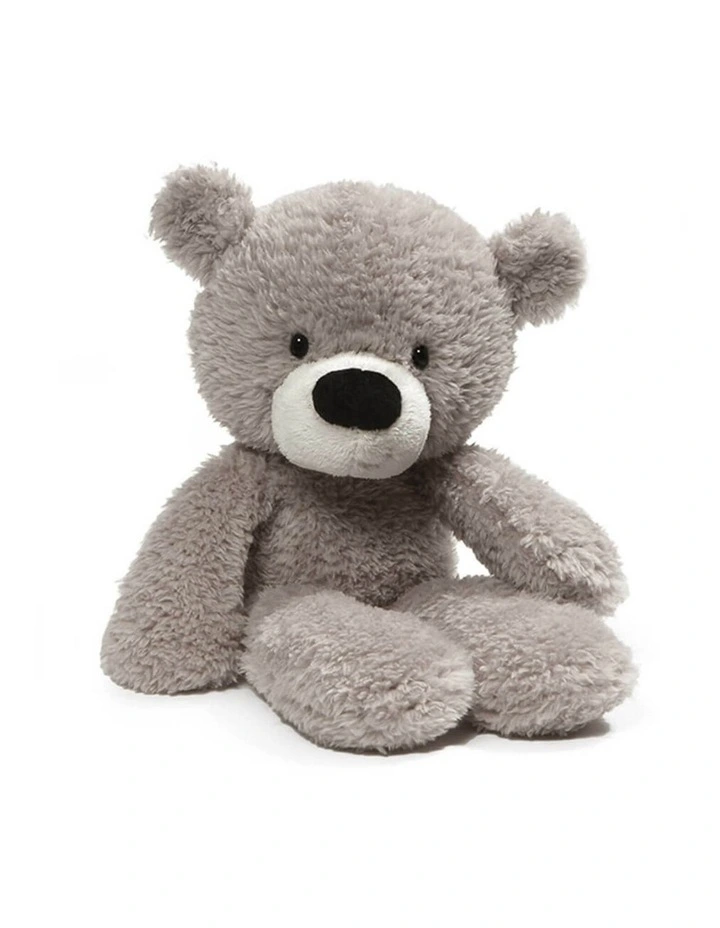 GUND - Fuzzy Bear Grey 34cm - Kids Soft Toy Teddy Bears image 1