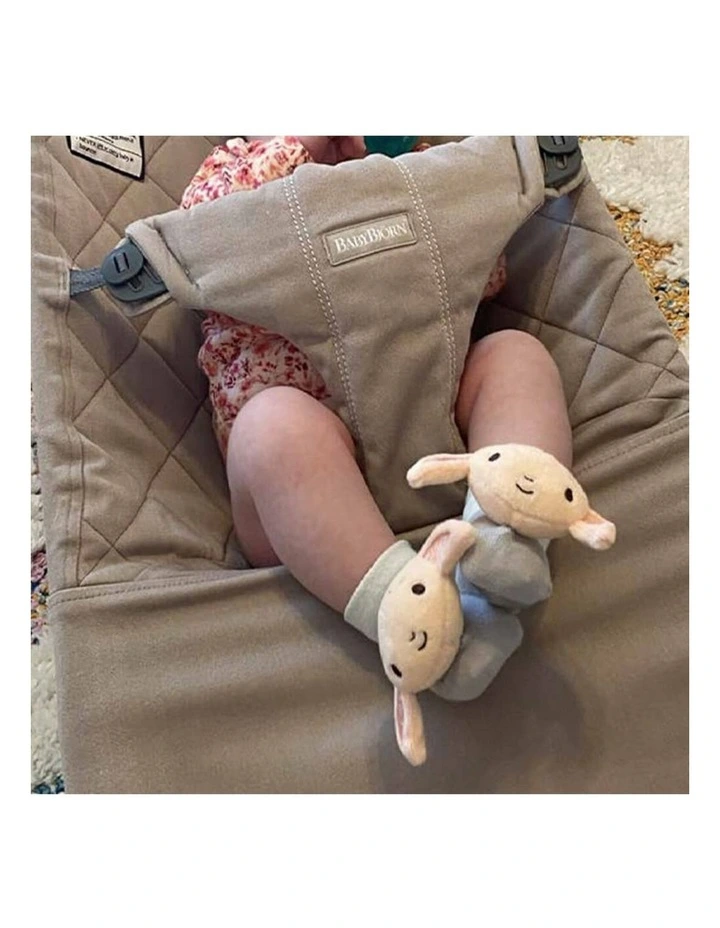 Harry Potter - Dobby Baby Socks, Foot Rattles, Grey, 10cm H, Birth  image 4