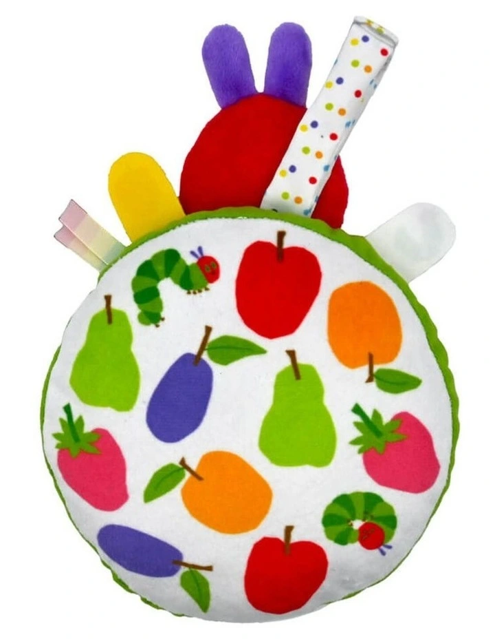 Eric Carle - Very Hungry Caterpillar On the Go Mirror Rattle Toy - Birth image 2