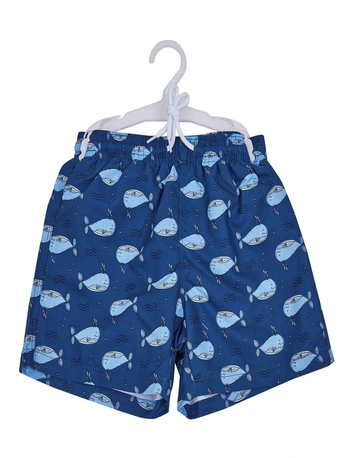 Big softies Swim shorts, Blue whale image 1