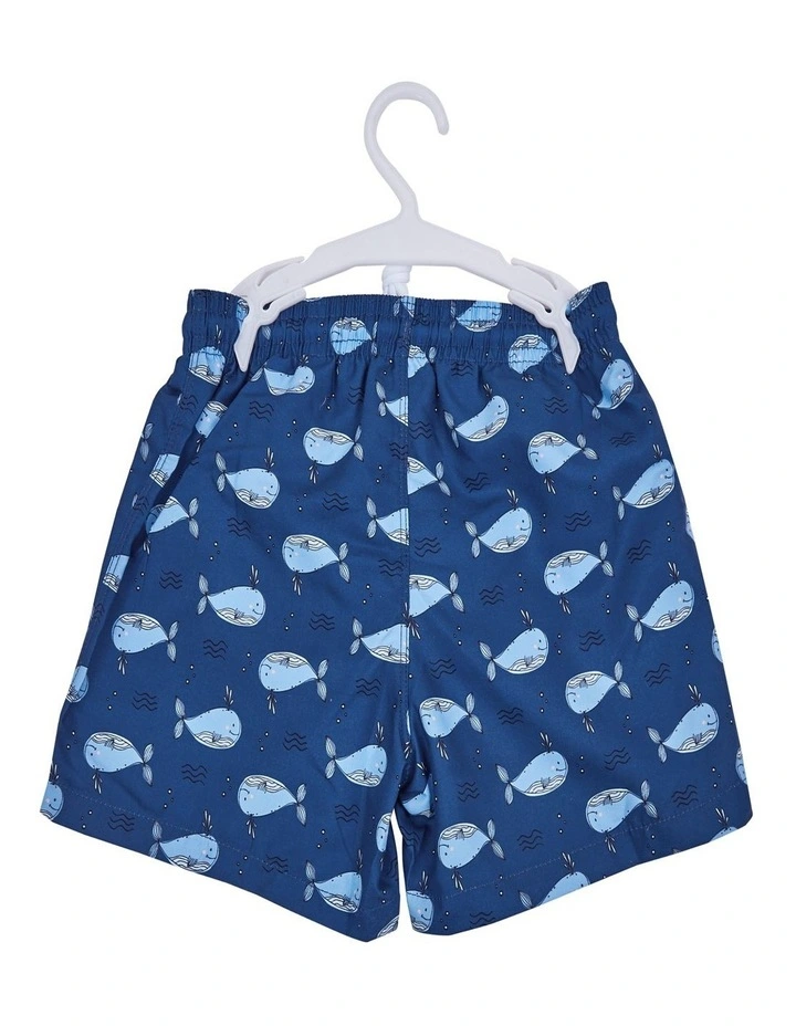 Big softies Swim shorts, Blue whale image 2