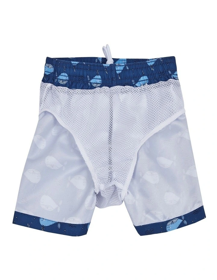 Big softies Swim shorts, Blue whale image 3