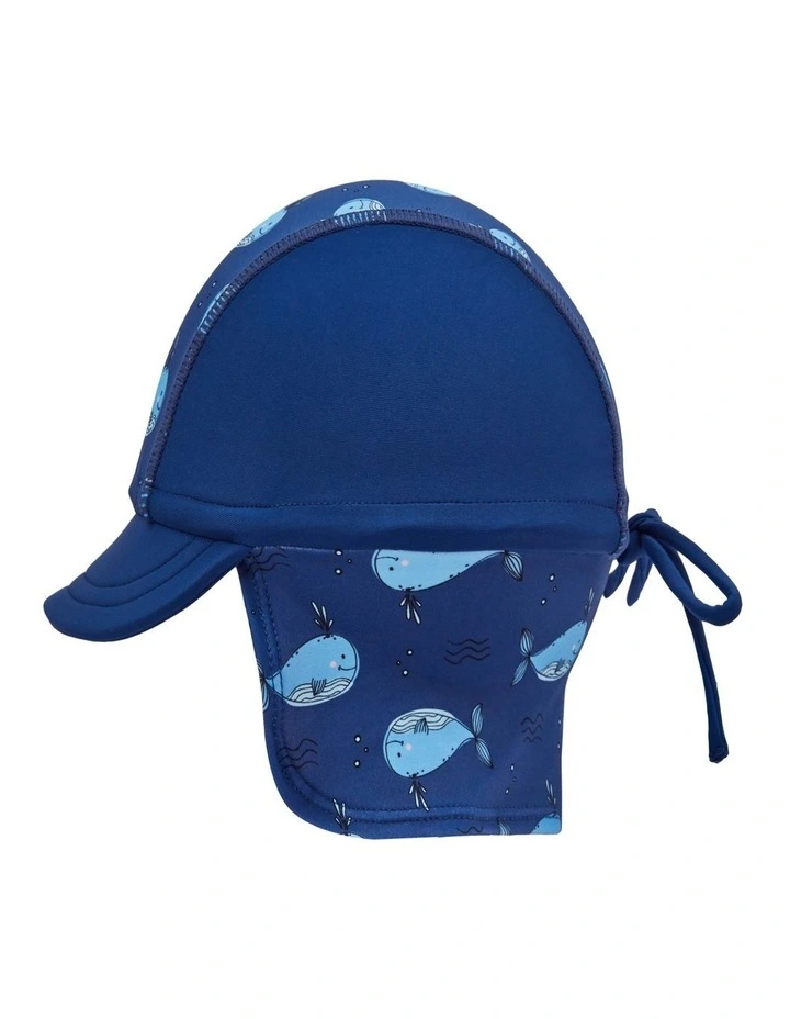 Big Softies 3pc-L/S Rashie, Short & Hat,Blue Whale image 6