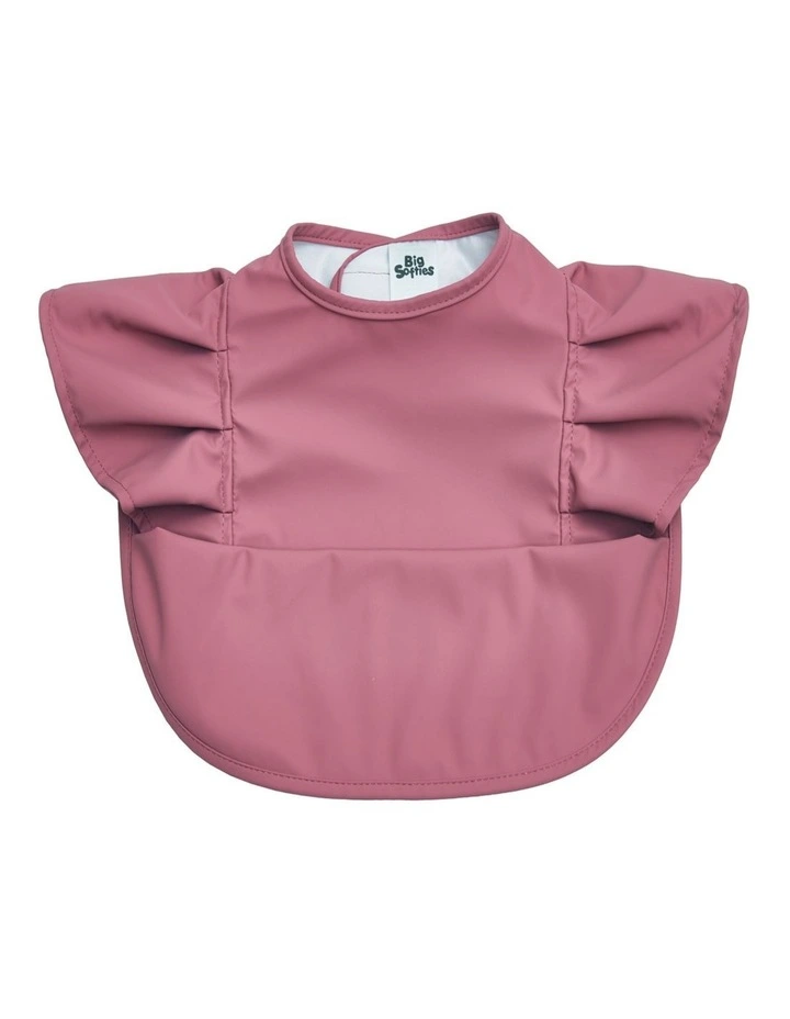 Big Softies 2 Pack Recycled pouch bibs-wipe free image 3