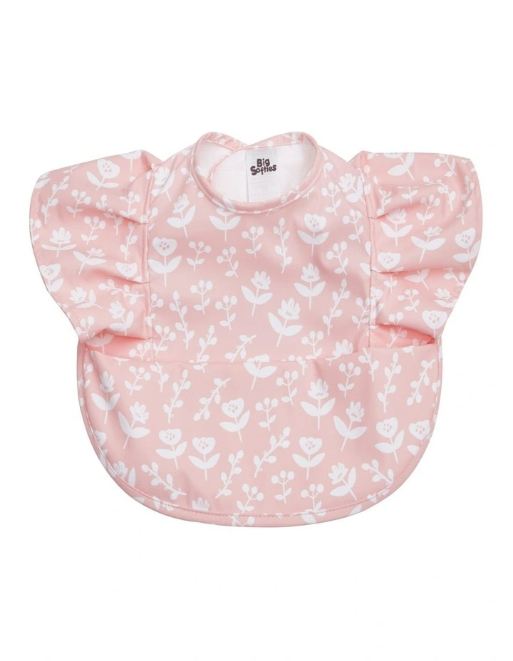 Big Softies 2 Pack Recycled pouch bibs-wipe free image 4