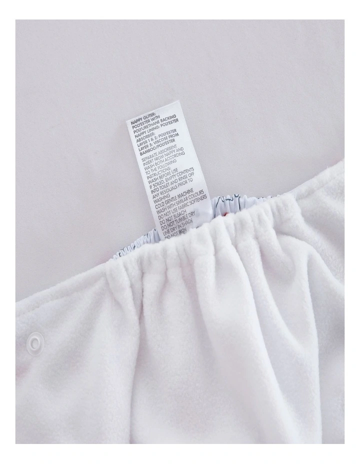 Big Softies 3 Pack Reusable Nppy with insert image 6