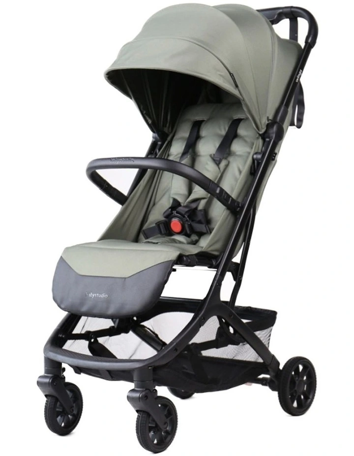 Babystudio Wings Travel Baby Stroller Ultra-Compact Lightweight Green image 1