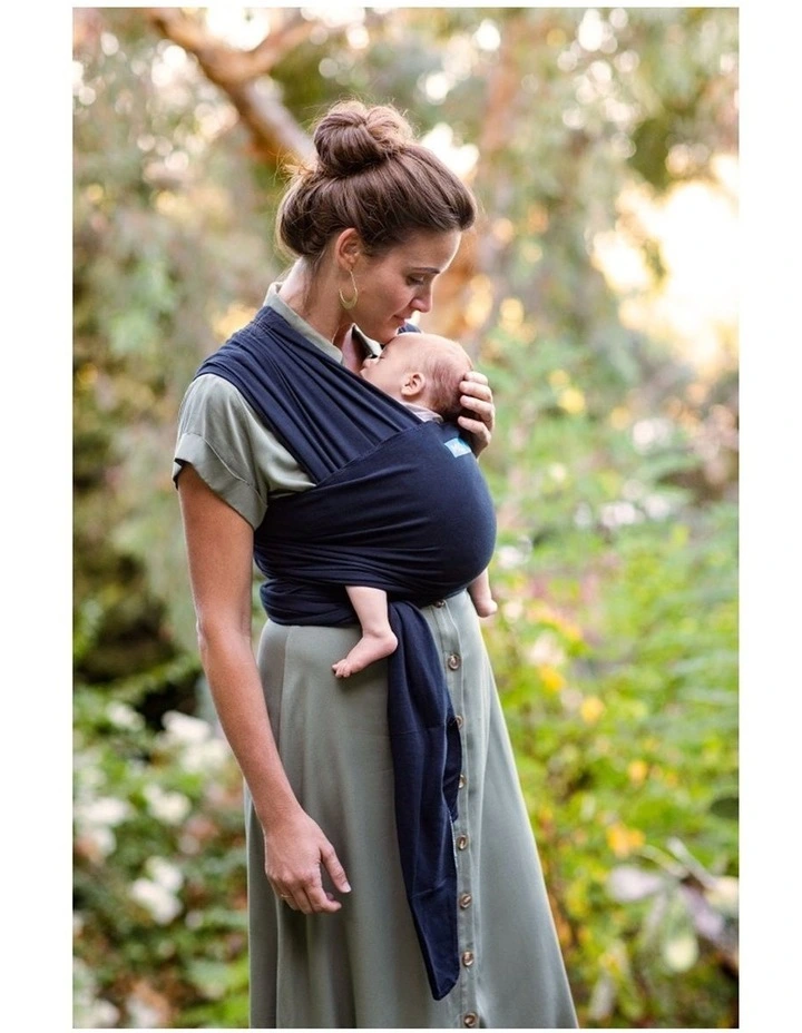 Babystudio Moby Evolution Wrap Baby Viscose Body Carrier Black Newborn Todd image 2
