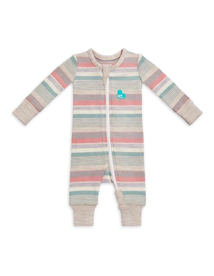 Love to Dream Romper Merino Wool Stripe image 1