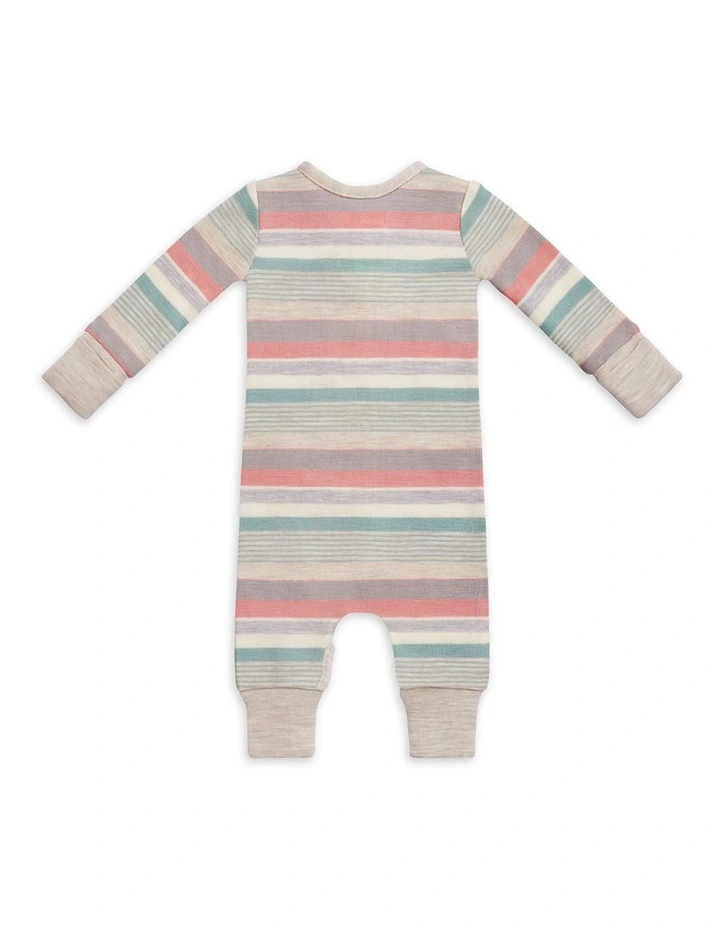 Love to Dream Romper Merino Wool Stripe image 2