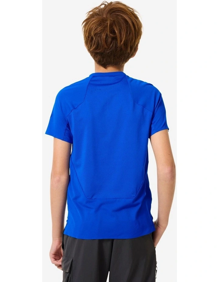 Kids hiking jacket, MH900 7-15 years - Twin Blue image 2