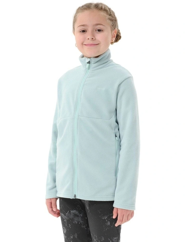 Kids fleece hiking jacket - MH500 ZIP TW - 715 years image 1