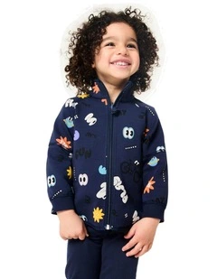 Kids' Unisex Reversible Zip-Up Jacket - Navy Blue