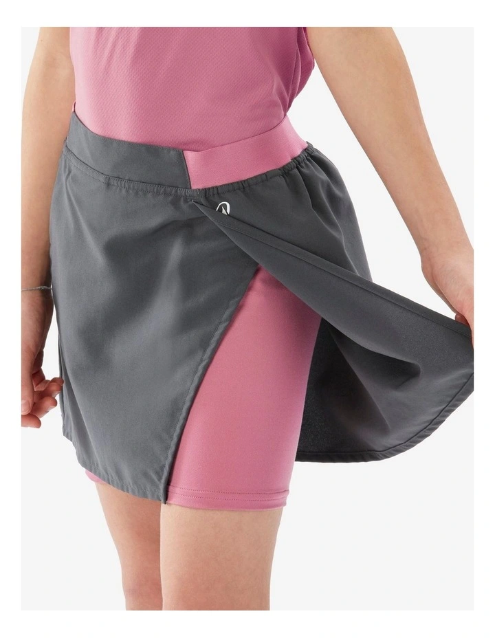 Decathlon - Kids' Hiking Skort 7-15 Years MH100 - Grey image 3