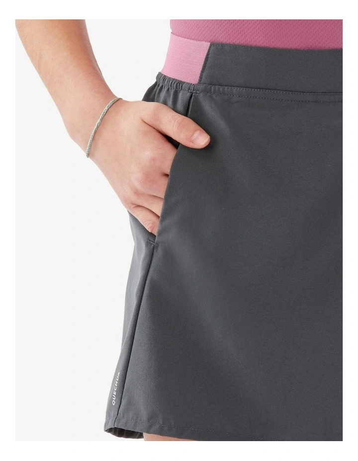 Decathlon - Kids' Hiking Skort 7-15 Years MH100 - Grey image 5