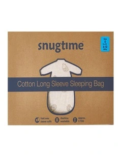 Snugtime Long Sleeve Padded Sleeping Bag, Hedgehog