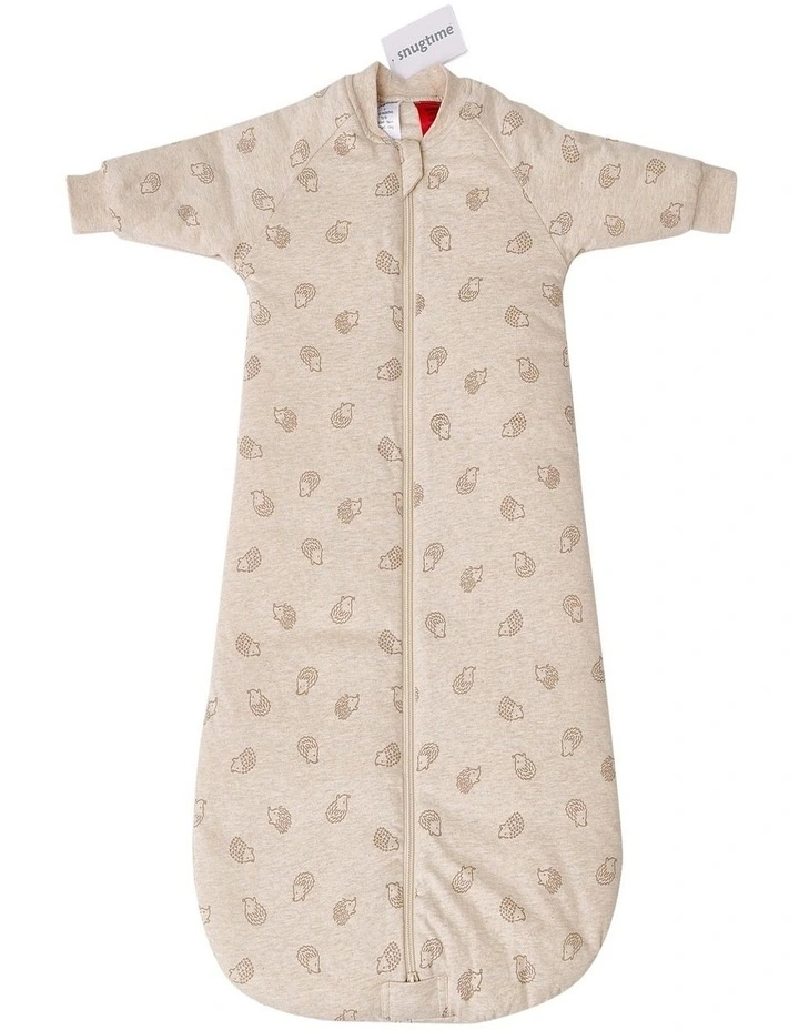 Snugtime Long Sleeve Padded Sleeping Bag, Hedgehog image 3