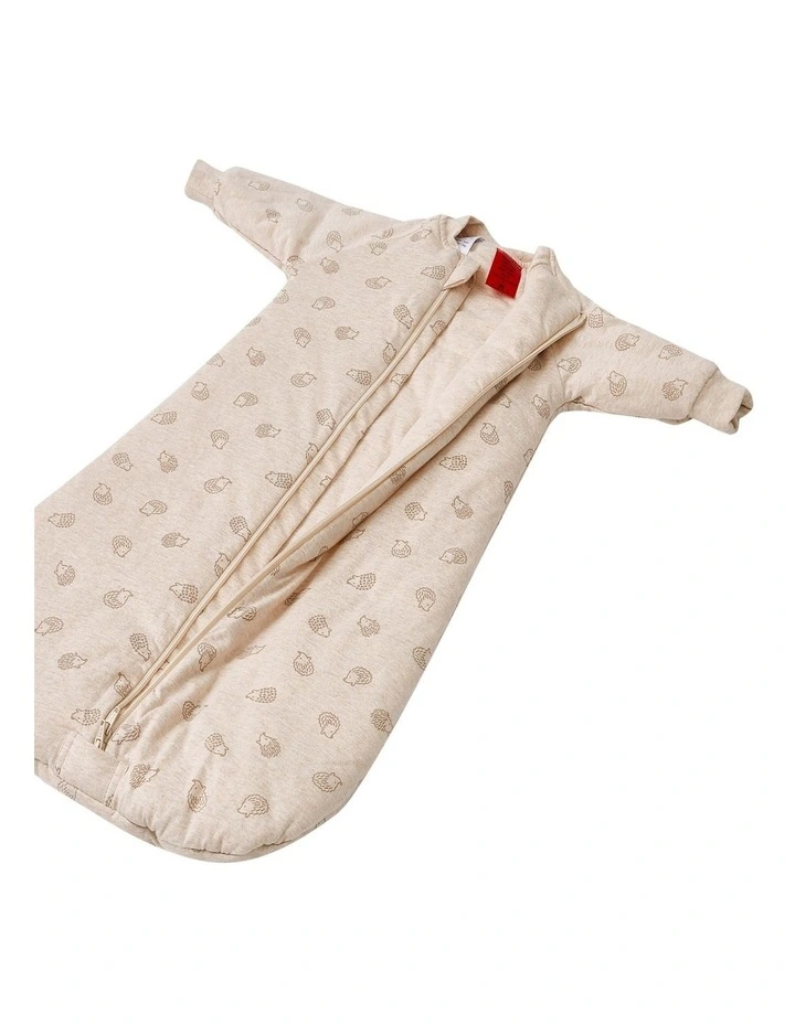 Snugtime Long Sleeve Padded Sleeping Bag, Hedgehog image 5