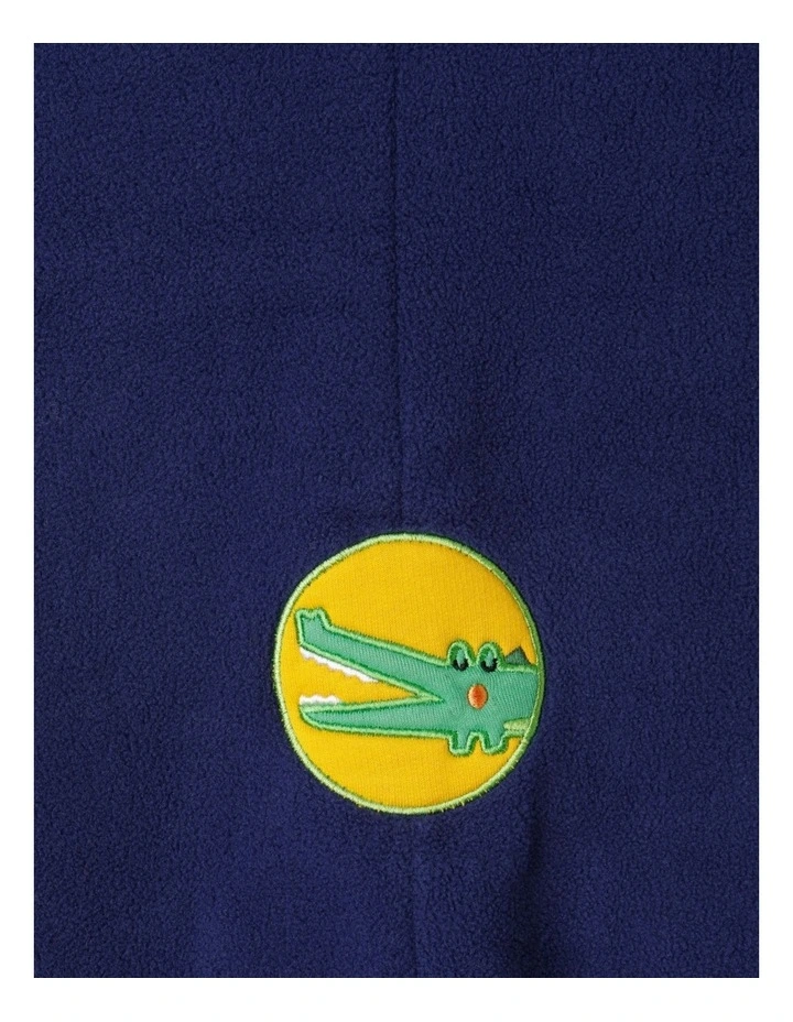 Snugtime Lined Polar Fleece Sleeper Blanket - Navy image 4