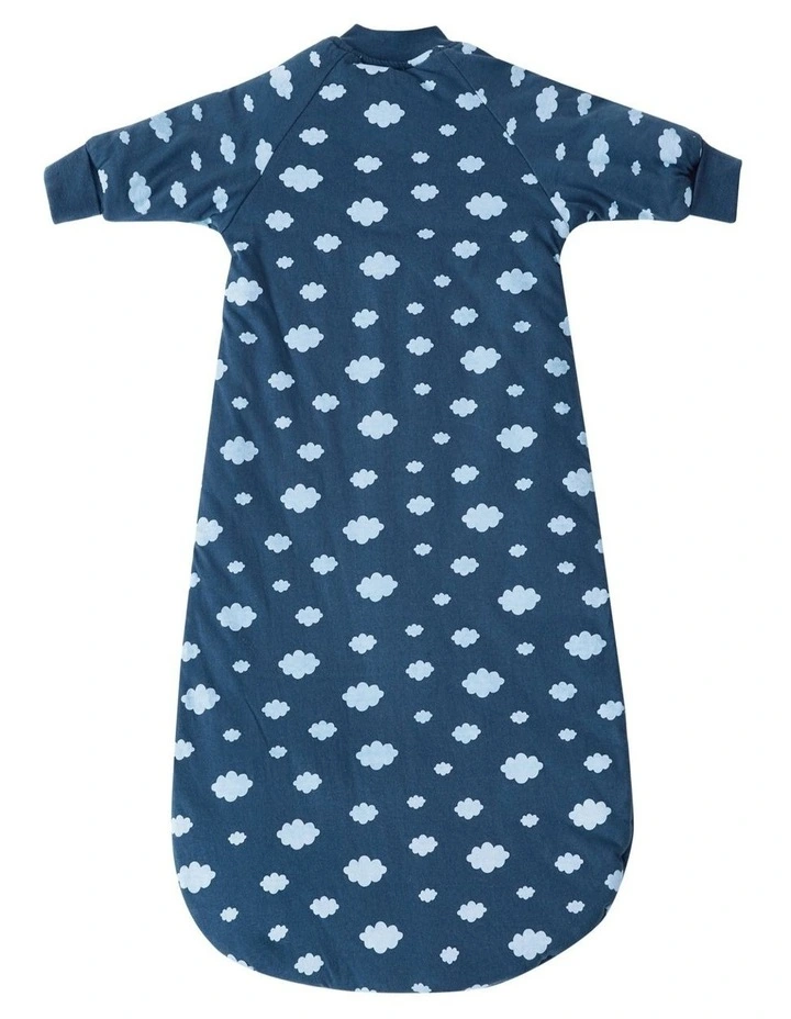 Snugtime Long Sleeve Padded Sleeping Bag, Cloud image 4
