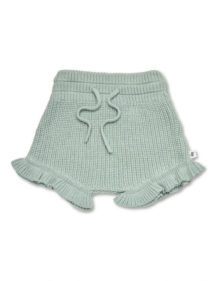 Sage Organic Cotton Knit Bloomers image 1