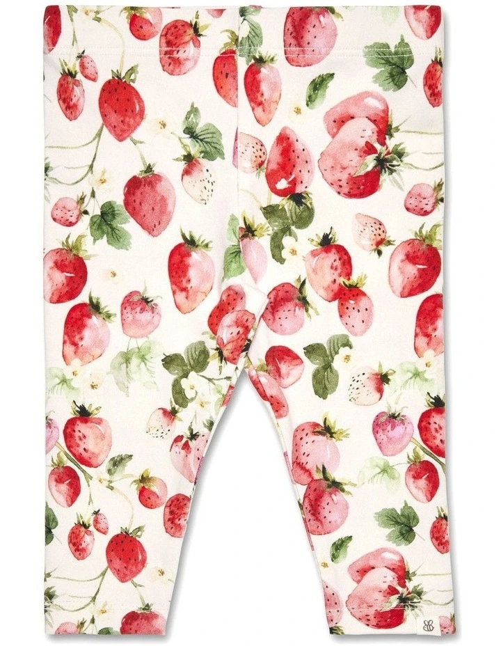 Strawberry Organic Leggings image 1