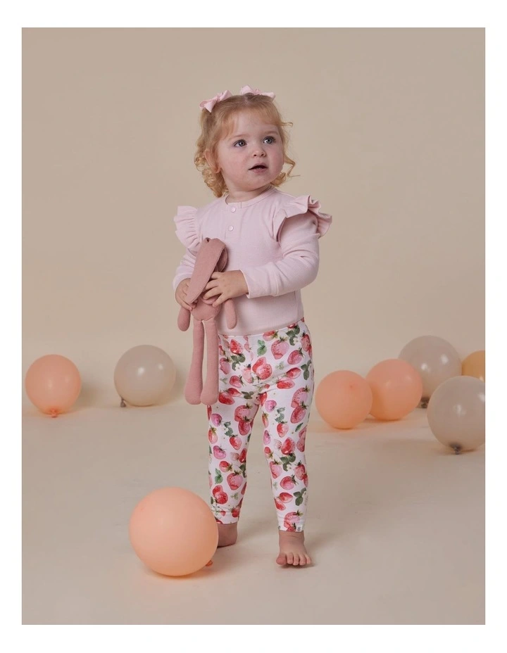 Strawberry Organic Leggings image 2