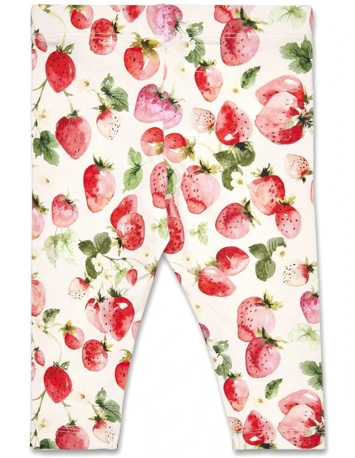 Strawberry Organic Leggings image 3