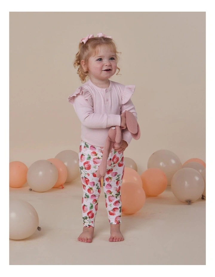 Strawberry Organic Leggings image 5