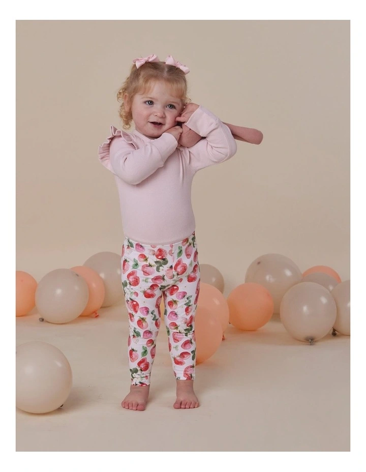 Strawberry Organic Leggings image 6