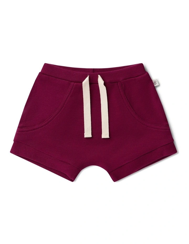 Raspberry Organic Shorts image 1