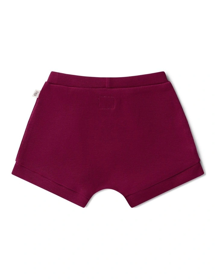 Raspberry Organic Shorts image 3