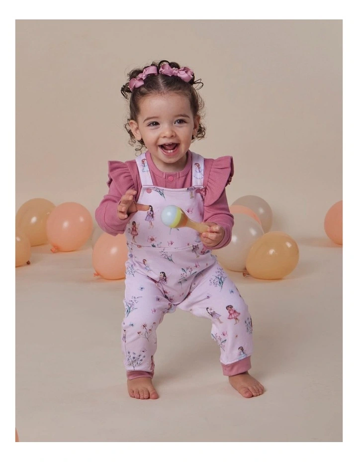 Fairy Dust Organic Snuggle Overalls image 5