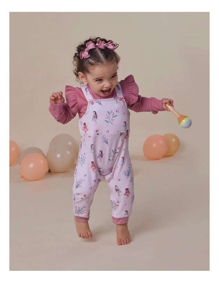 Fairy Dust Organic Snuggle Overalls image 6
