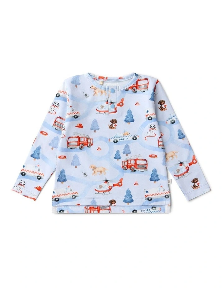 To The Rescue Organic Long Sleeve Top image 1