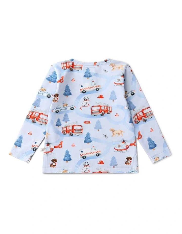 To The Rescue Organic Long Sleeve Top image 3