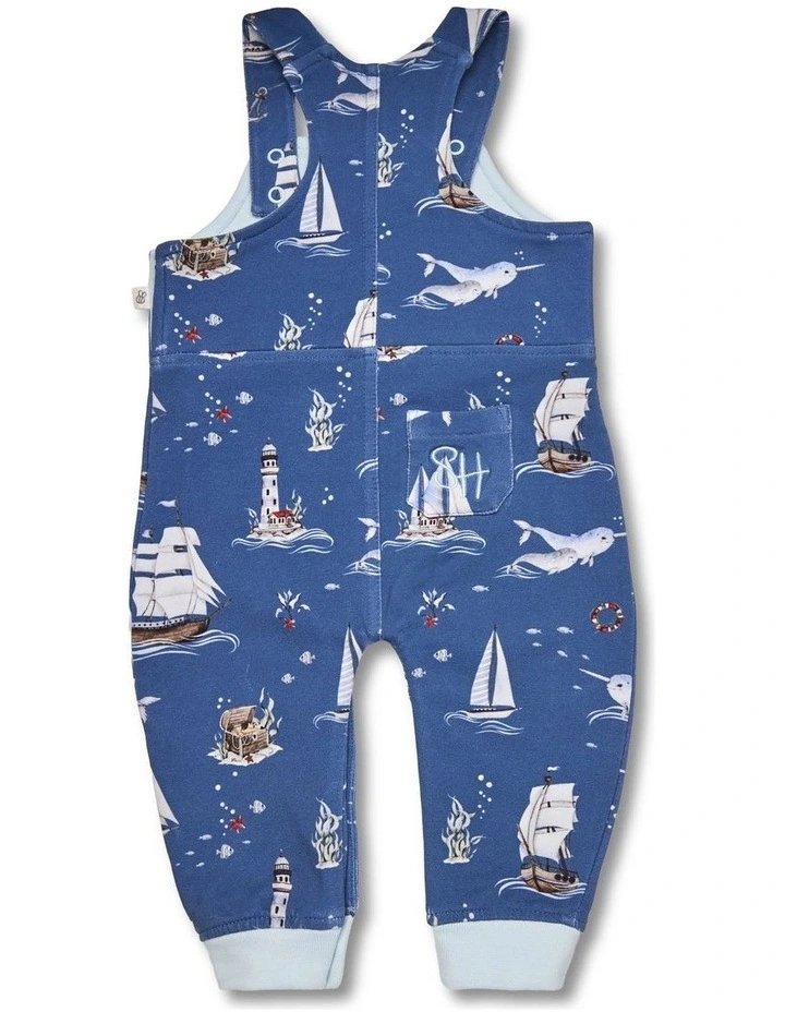 Set Sail Organic Snuggle Overalls image 3