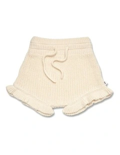 Cream Organic Cotton Knit Bloomers