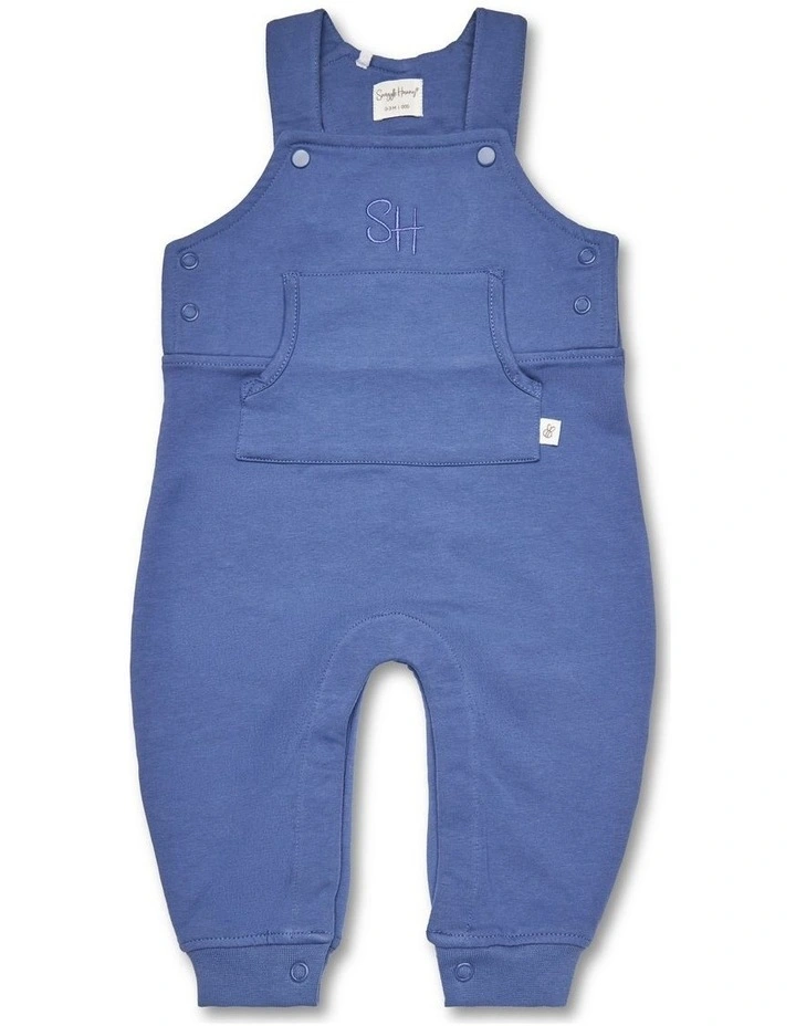 Navy Organic Joey Overalls image 1